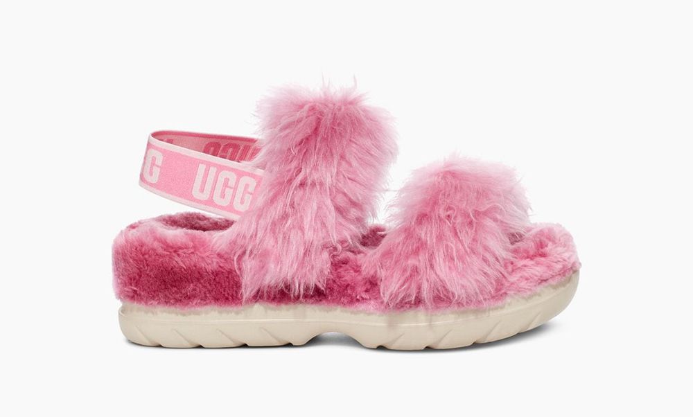 Ugg Slippers Canada - Ugg Women's Fluff Sugar Pink